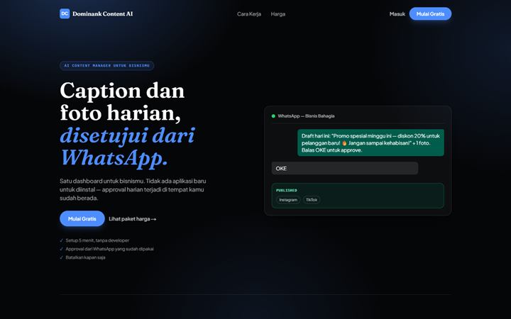 DominanK Content AI screenshot
