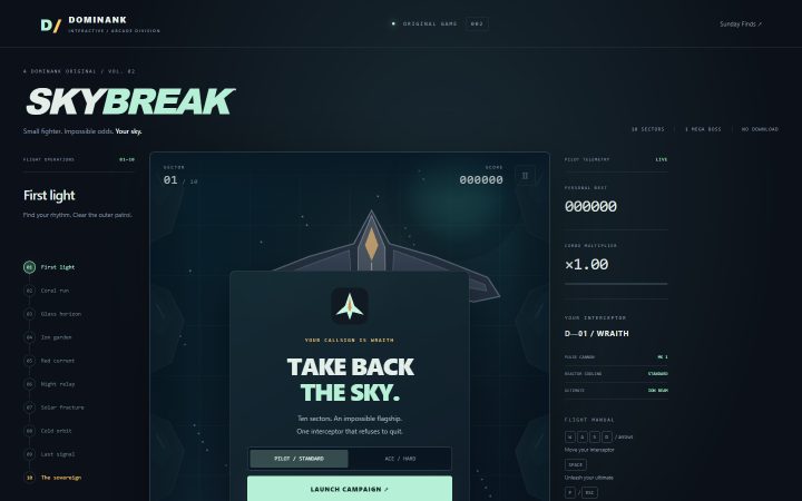 Skybreak screenshot